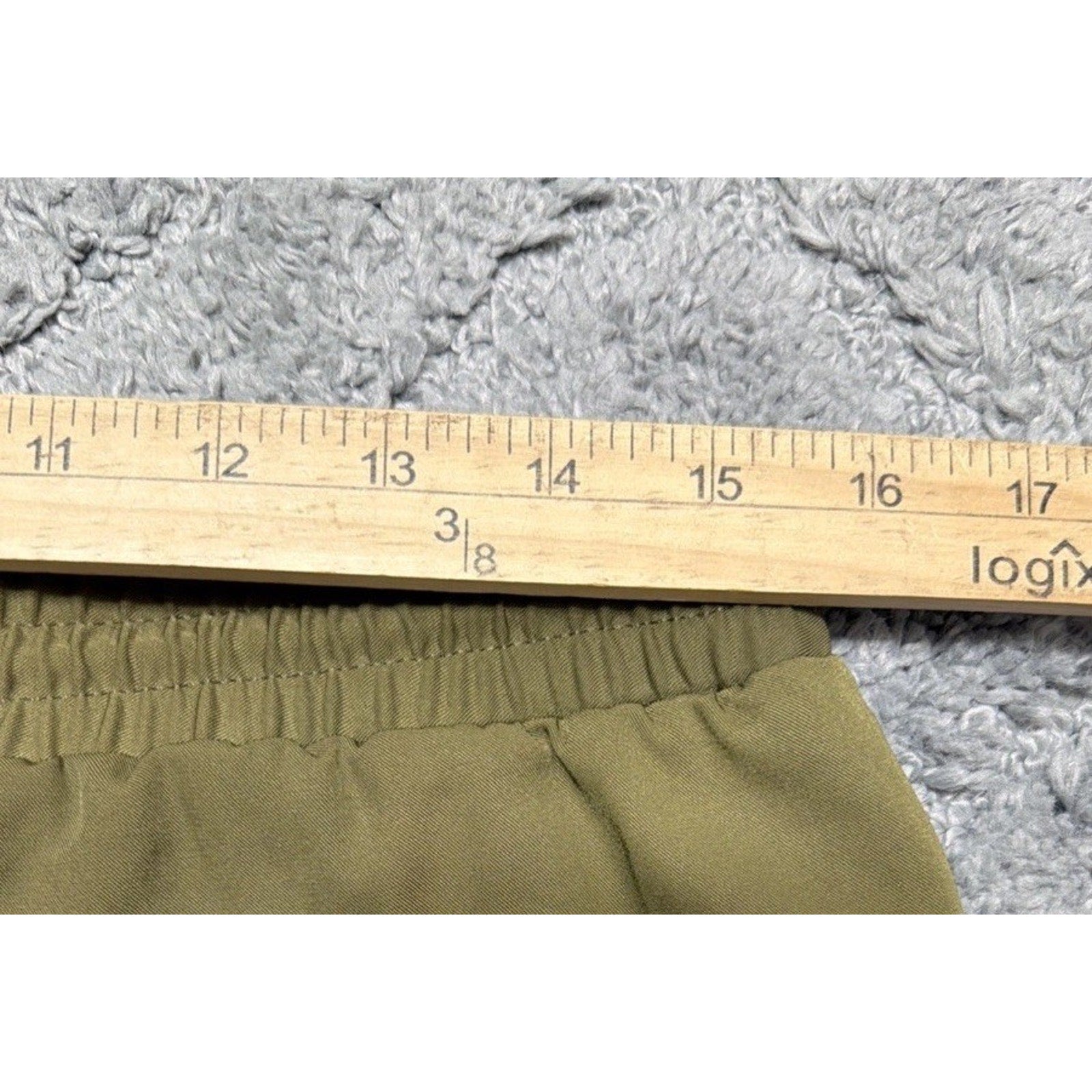 Anthropologie Silence + Noise Jogger Pants Womens Medium Green Cropped Pocketed