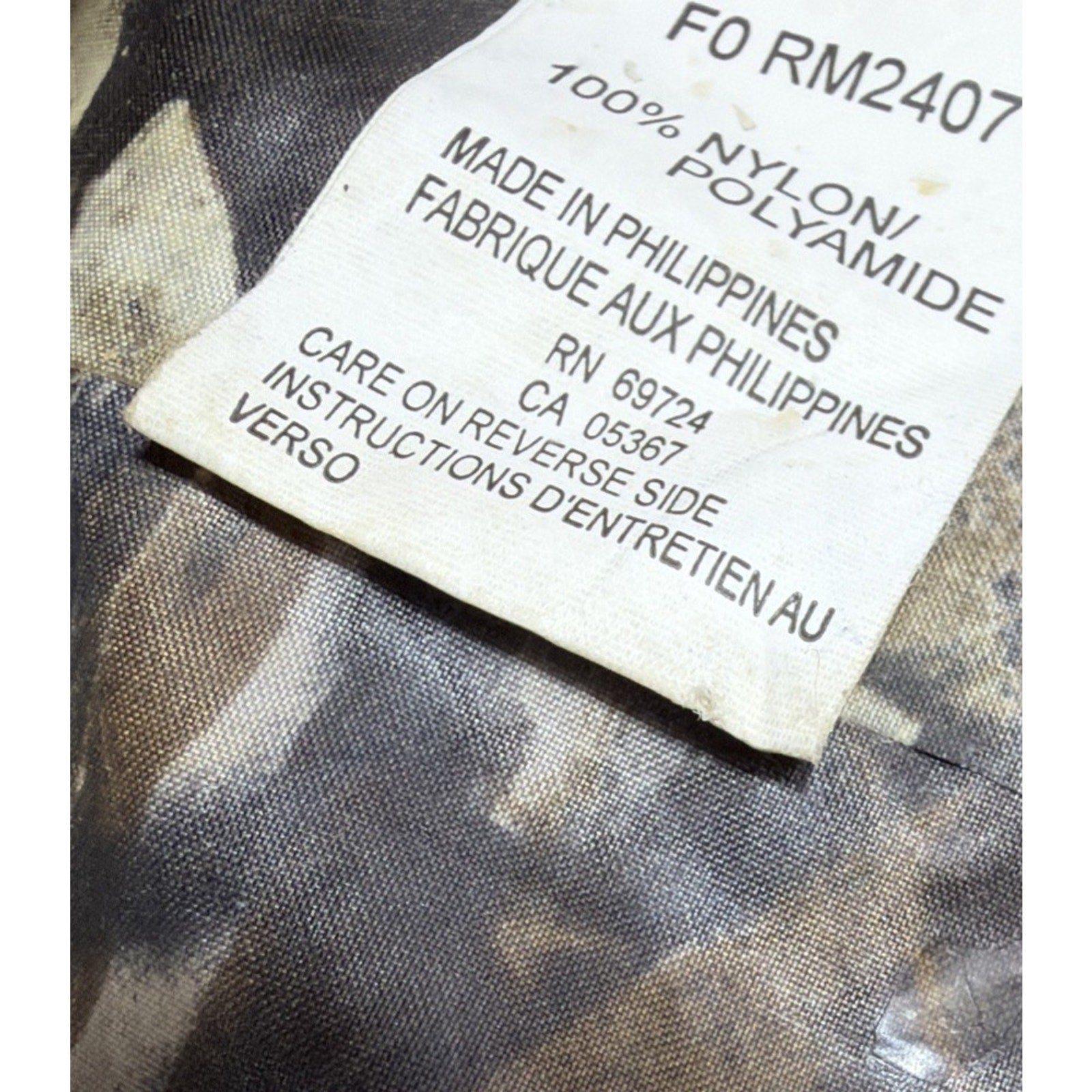 VTG Columbia Men’s Hooded Break-Up PVC Rain Coat Mossy Oak Camo • Medium