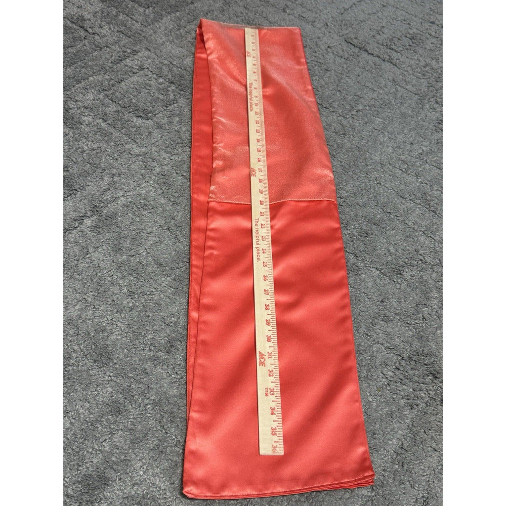 Red Satin Strapless Scarf Top Set Y2K Corset Bandeau Club Party Going Out