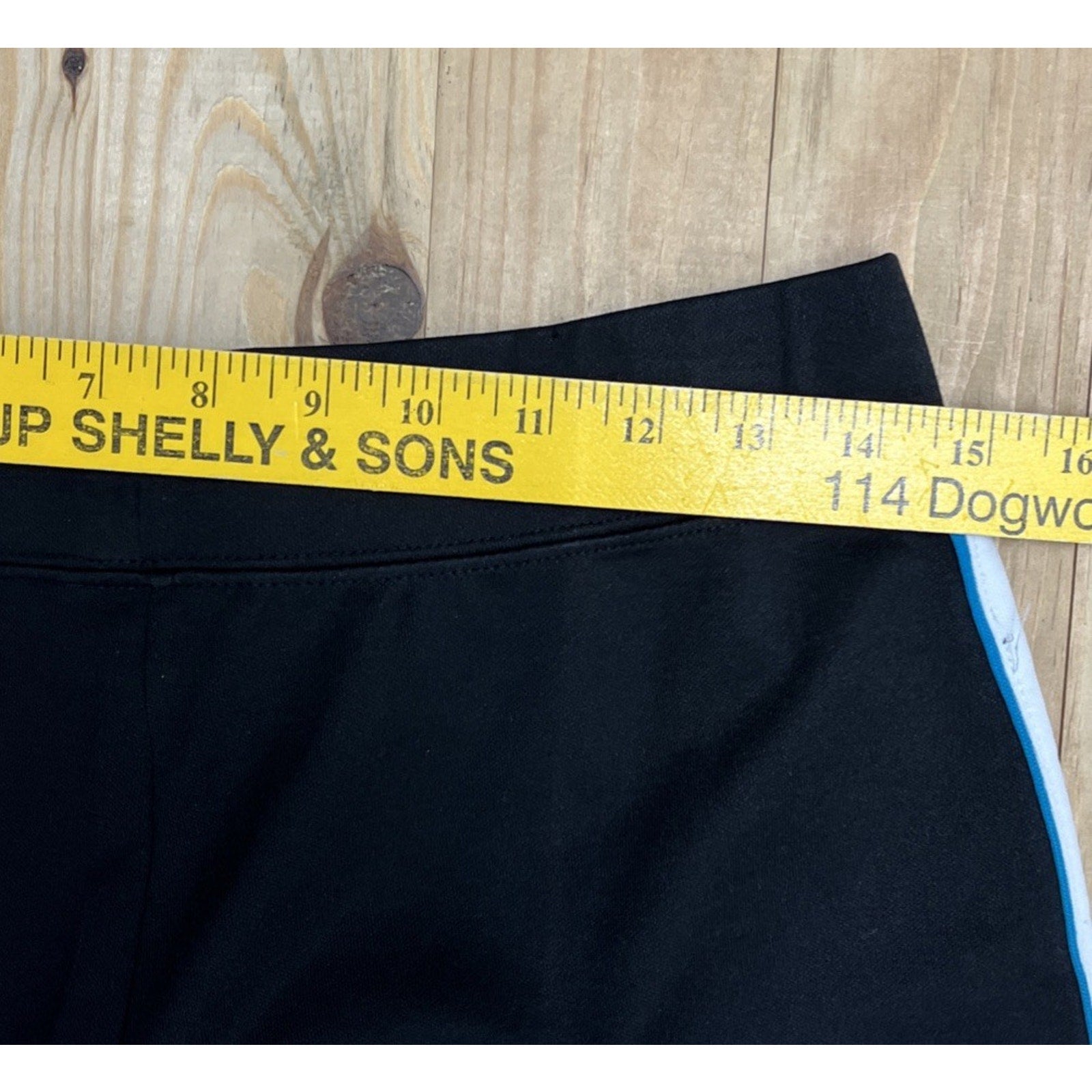 Relativity Black Striped Track Pants Size Small