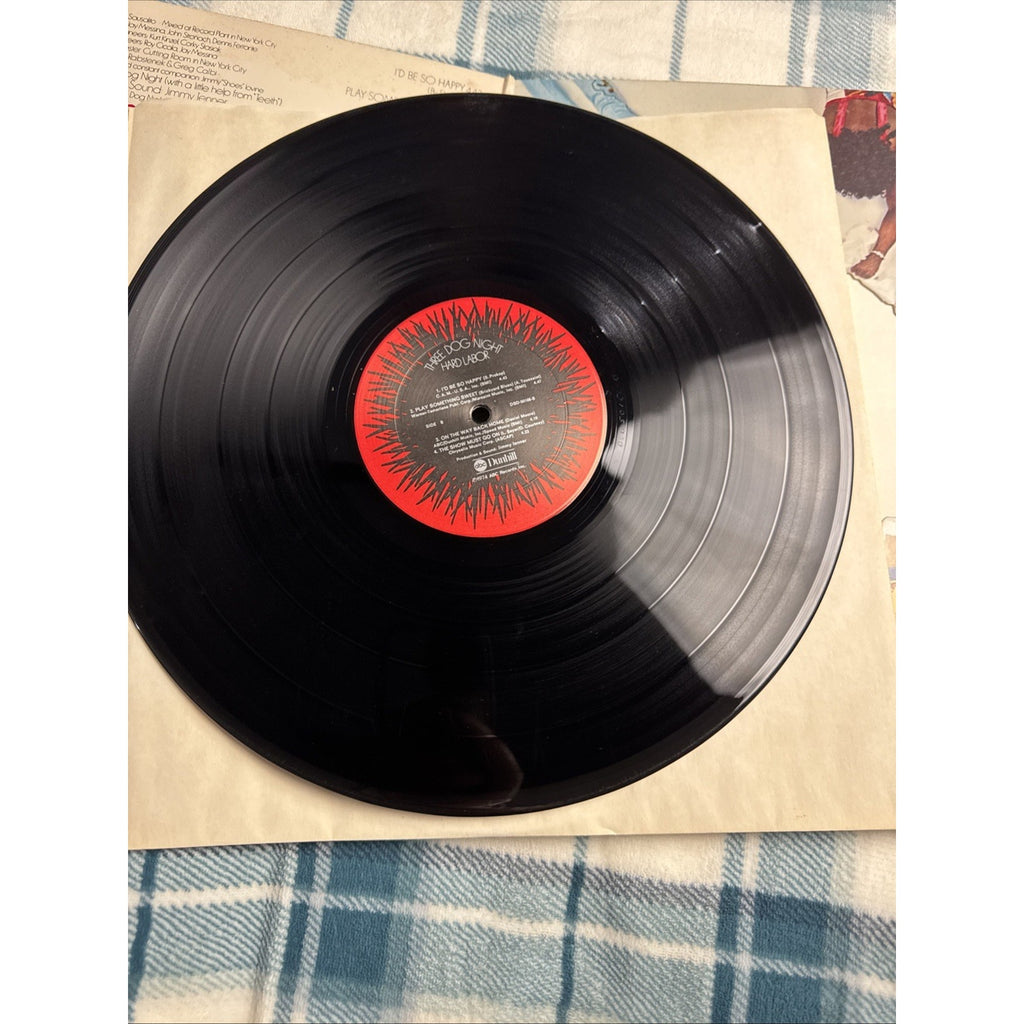 Three Dog Night HARD LABOR Vinyl LP Album 1974 Dunhill Records NM Condition