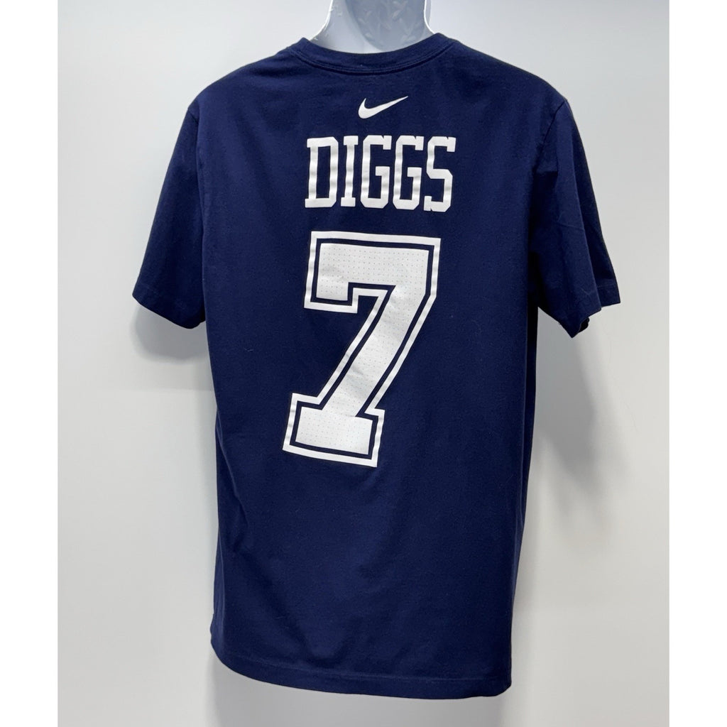 TREVON DIGGS #7 Dallas Cowboys Star Nike Logo Blue Men’s Size Large
