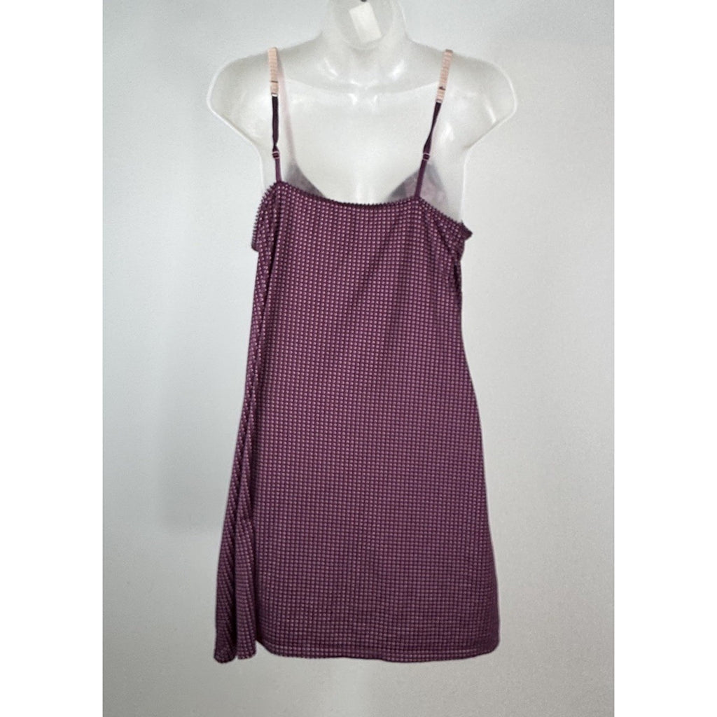 Apt. 9 Intimates Purple Polka Dot Chemise Nightgown Womens Large