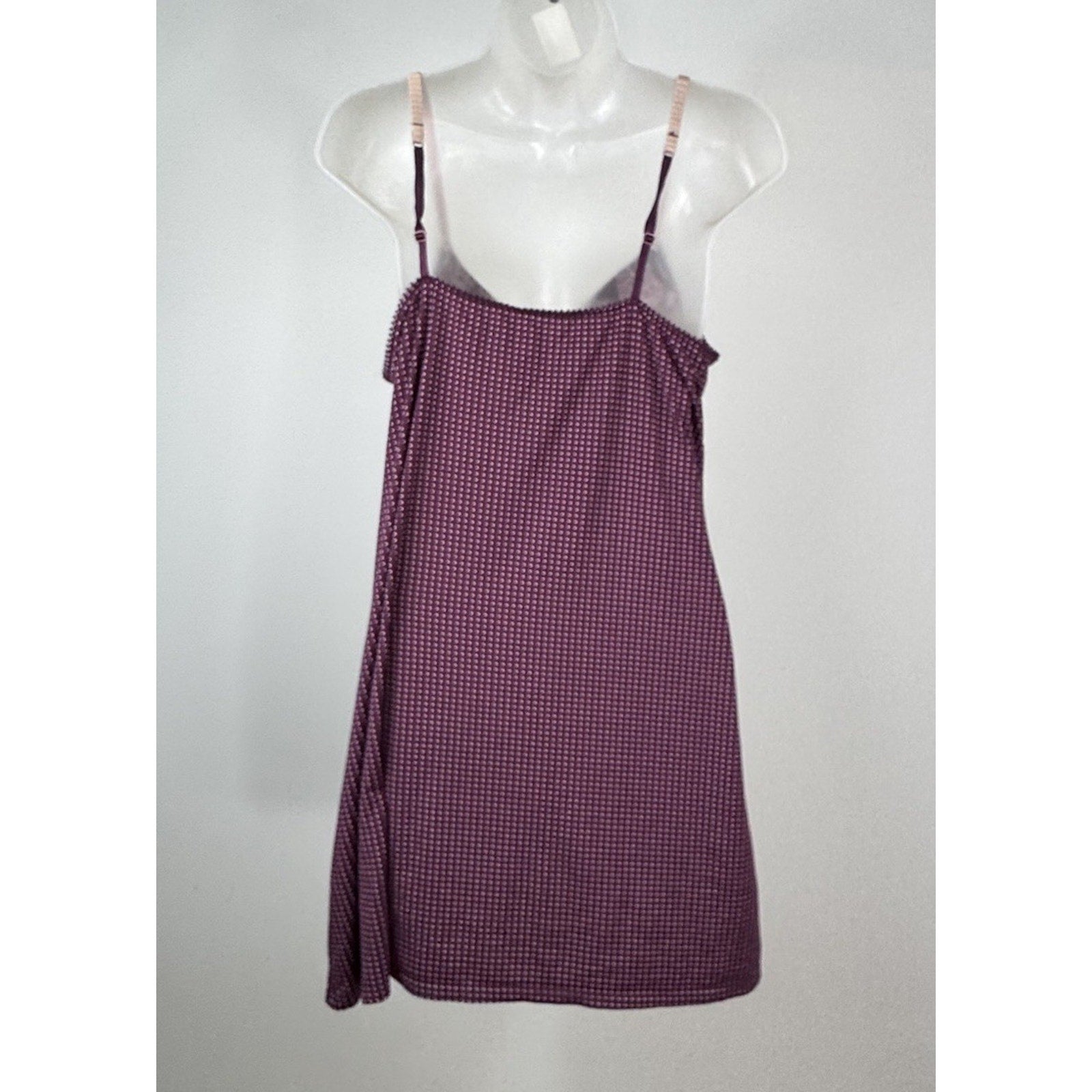 Apt. 9 Intimates Purple Polka Dot Chemise Nightgown Womens Large