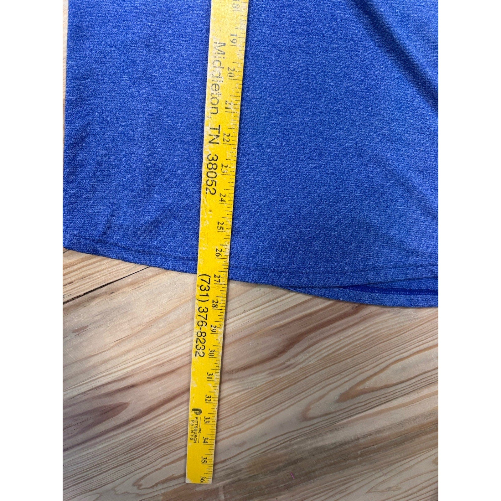 UNDER ARMOUR Threadborne Blue Long Sleeve Shirt Men’s SM Heat Gear