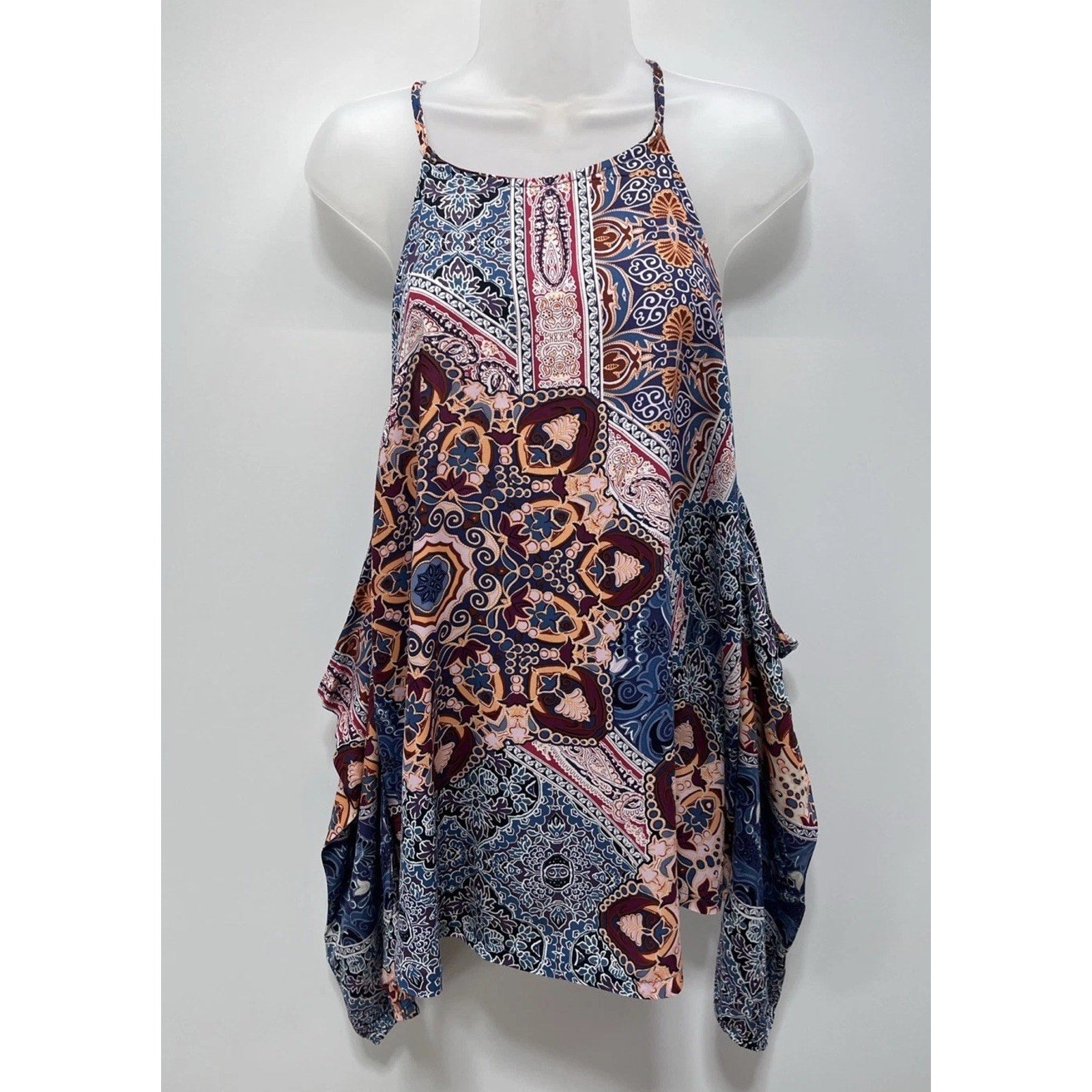 Jaase Anthropologie Boho Off the Shoulders Blouse Top Sz Medium+