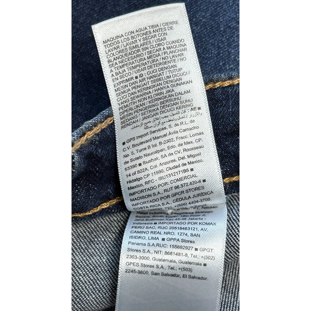 Old Navy Girl Sz 10/12 Denim Skinny Blue Jeans Adjustable Waist Pull On NWT.