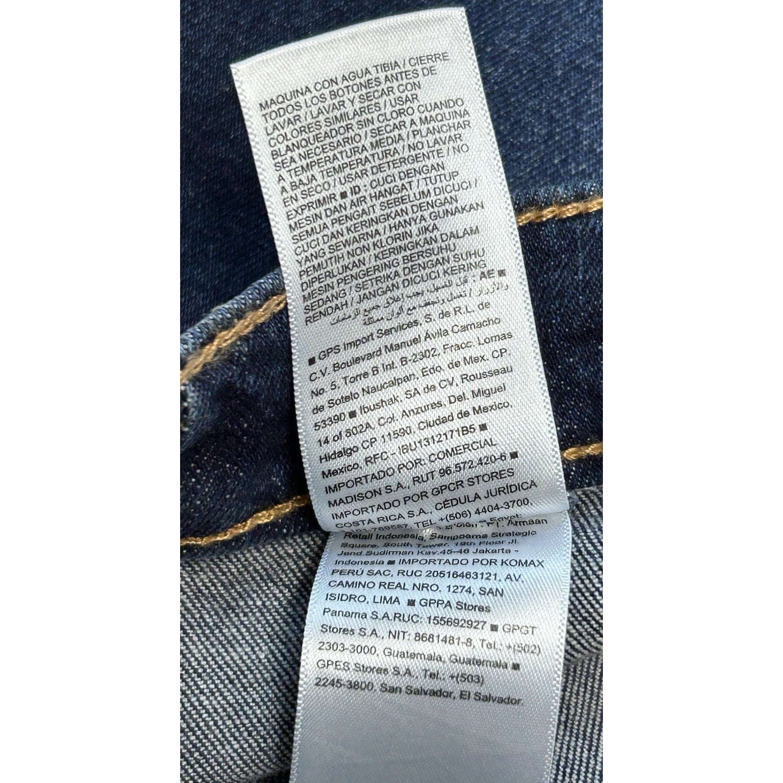 Old Navy Girl Sz 10/12 Denim Skinny Blue Jeans Adjustable Waist Pull On NWT.