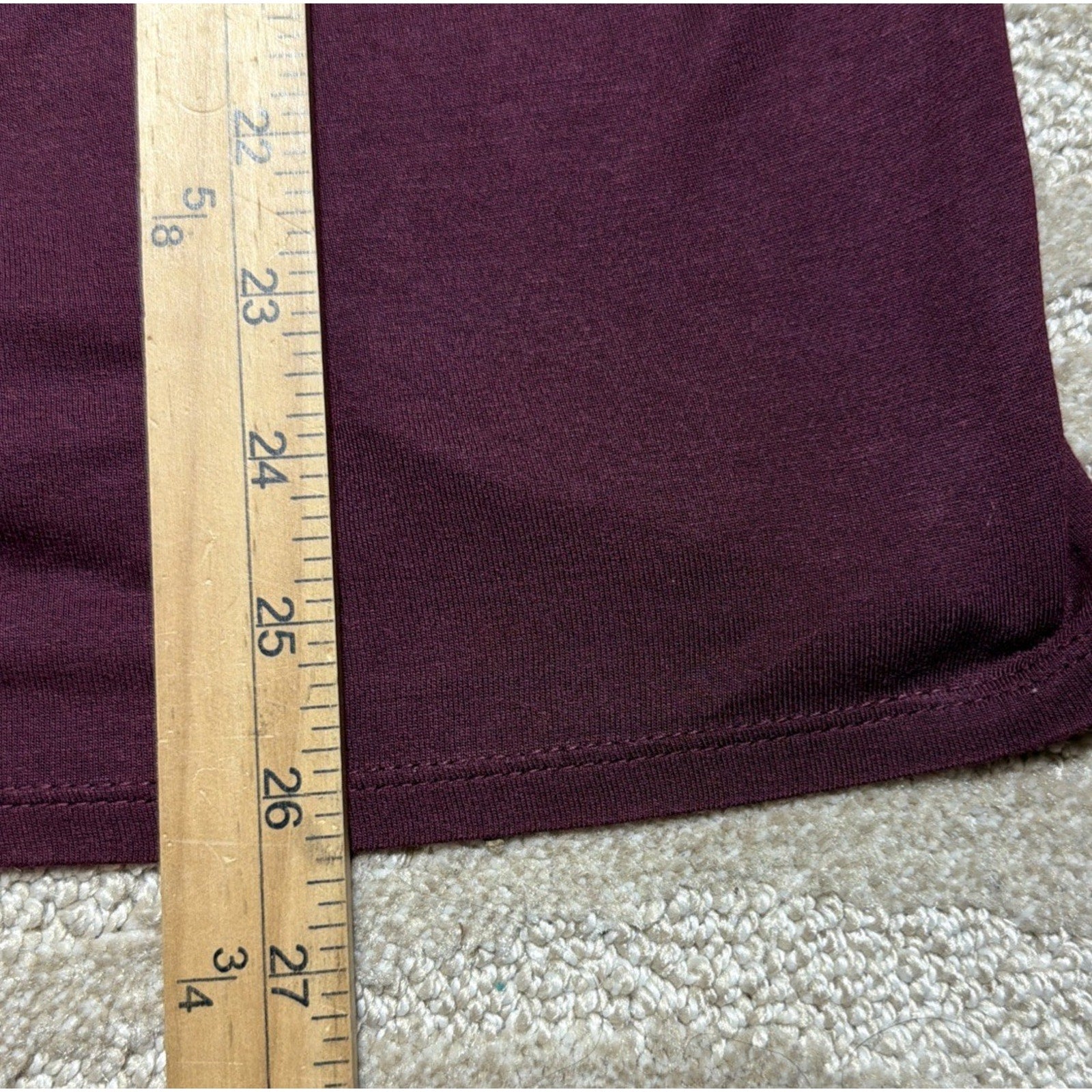 Loft Long Sleeve Blouse With Ruffle Collar Purple Petite XS