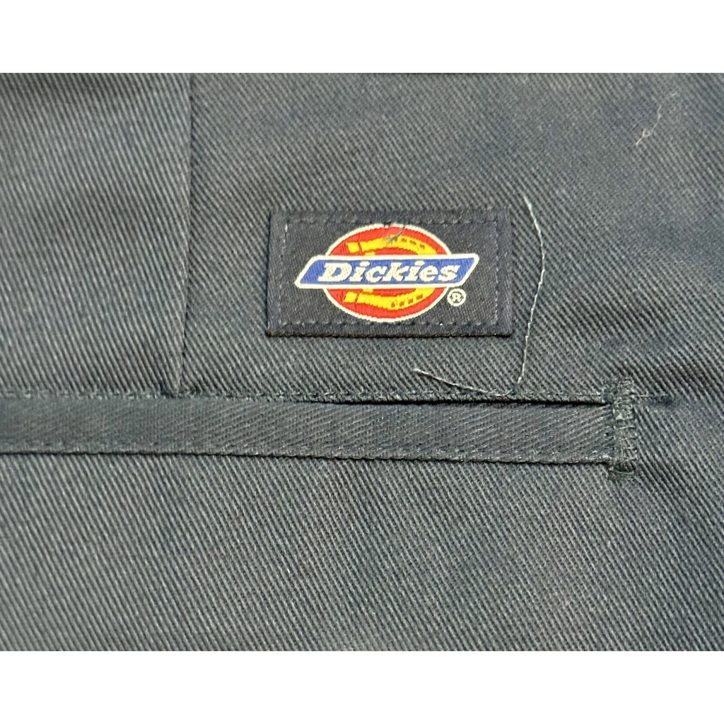 VTG Dickies Navy Blue Work Wear 874 Flat Front 44 X 30 NWT Twill Pants USA