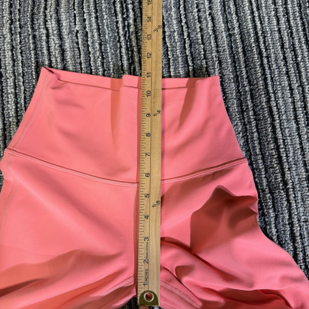 lululemon Women’s Size 4 High Rise Leggings Coral Pink 25” Inseam