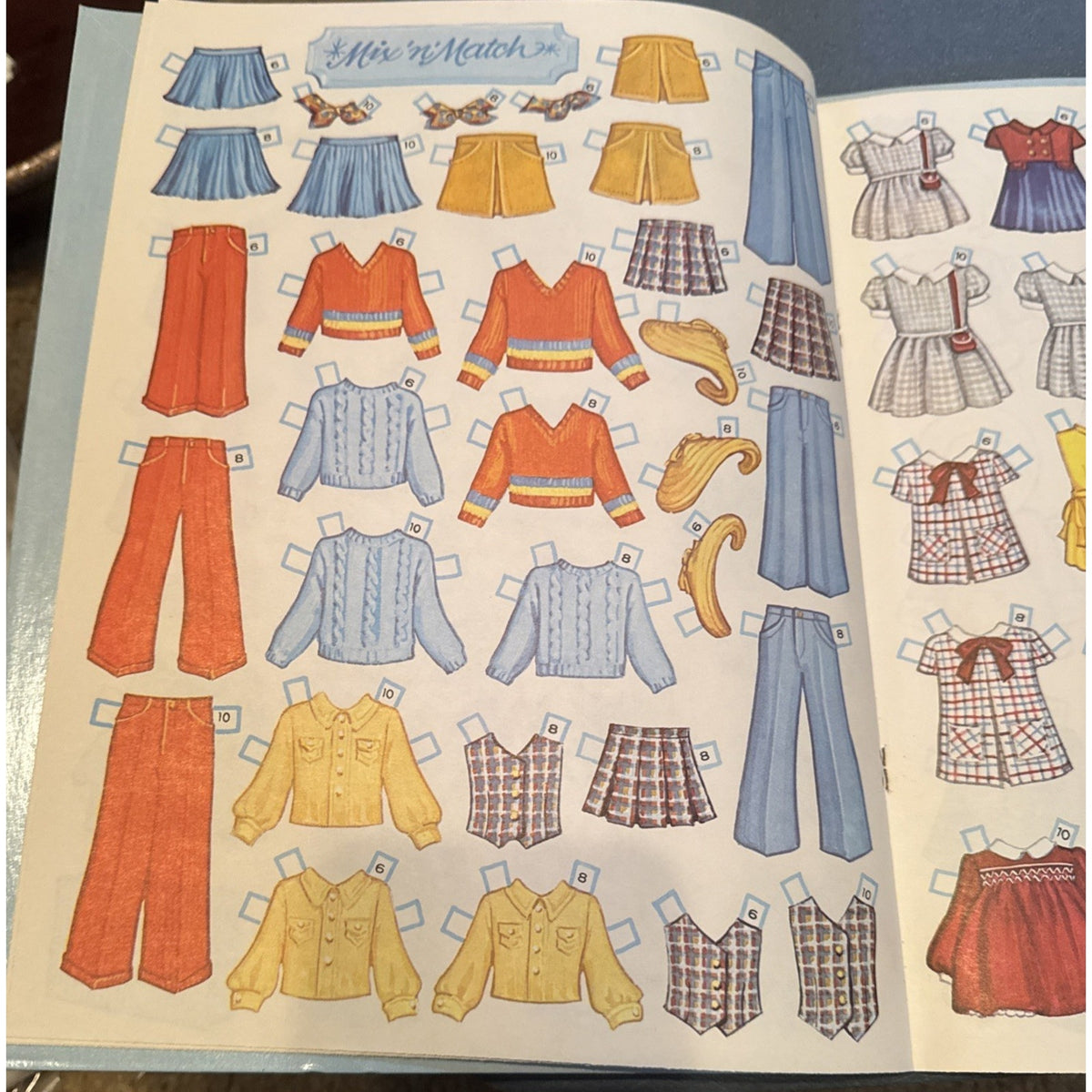 Vintage 1969 Whitman Tiny Tot Shop Paper Dolls Kathy Lawrence UNCUT Complete