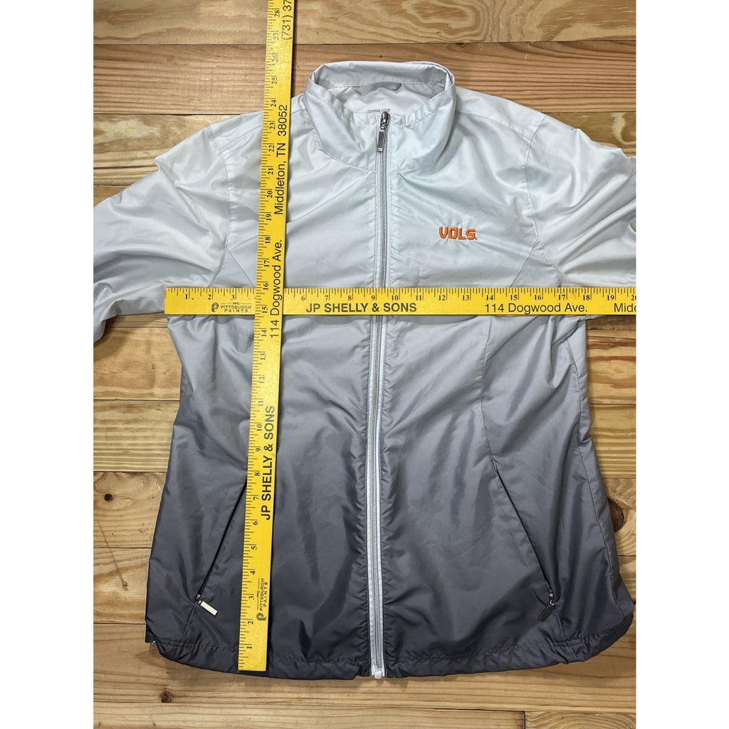 Women’s Tennessee Vols Cutter Buck Weather Tec Full Zip Windbreaker Size Small