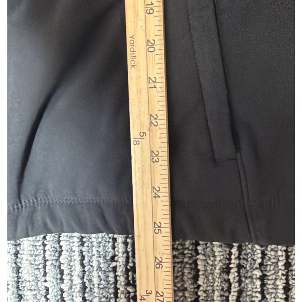 The North Face Softshell Jacket Women's Size L - Black Full Zip Fleece Lined