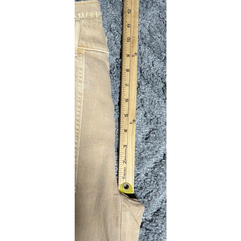 AMERICAN EAGLE OUTFITTERS Super High Rise Baggy Wide Leg Pants 0 25x31