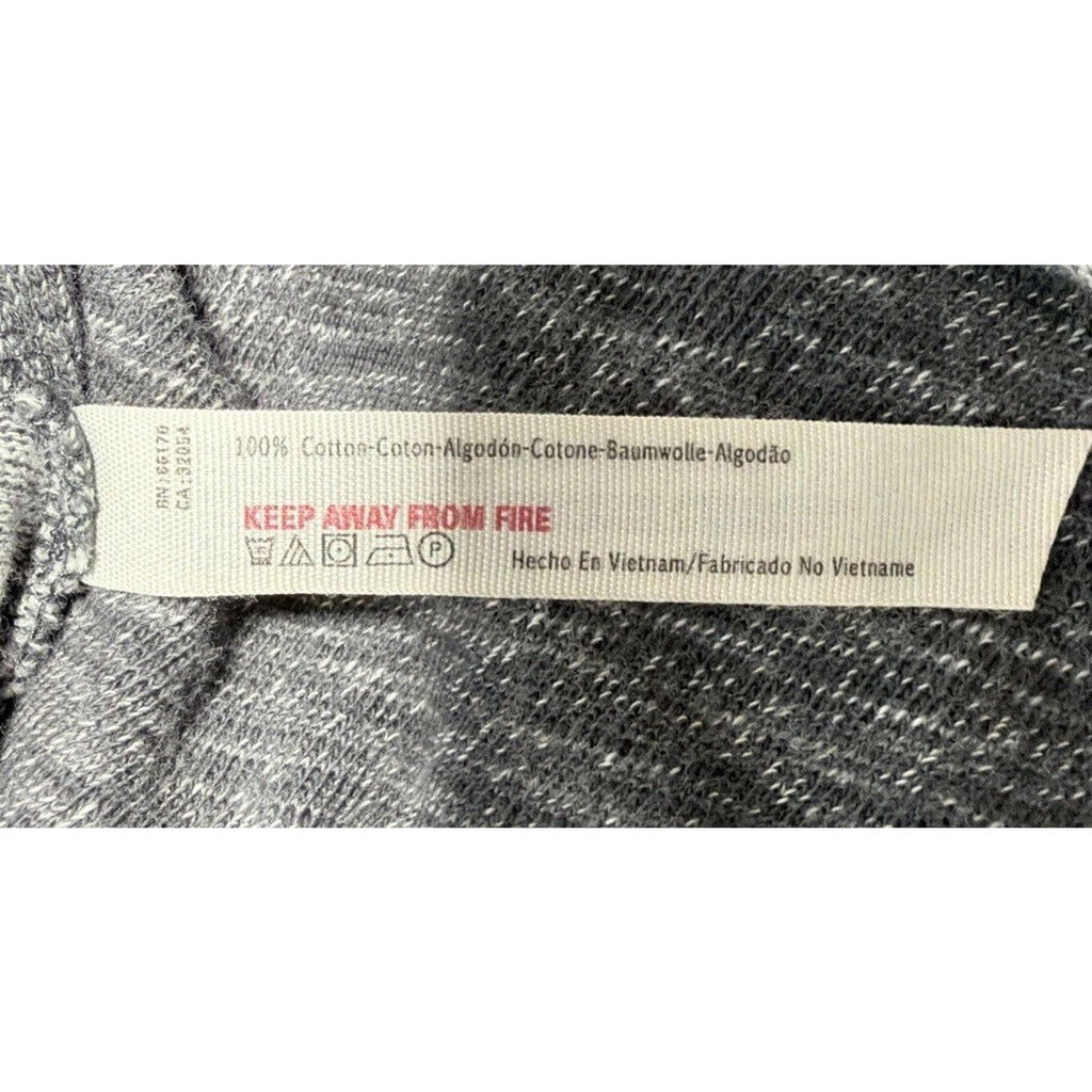 Free People FP Beach Long Sleeve Funnel Neck Sweatshirt Women’s Two Body Gray