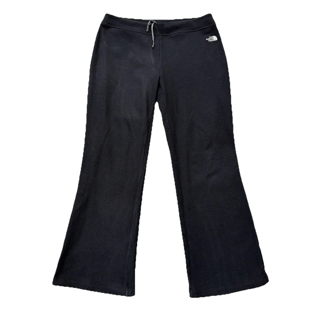 The North Face Womens Black Fleece Pants Bootcut Drawstring Outdoor M/L