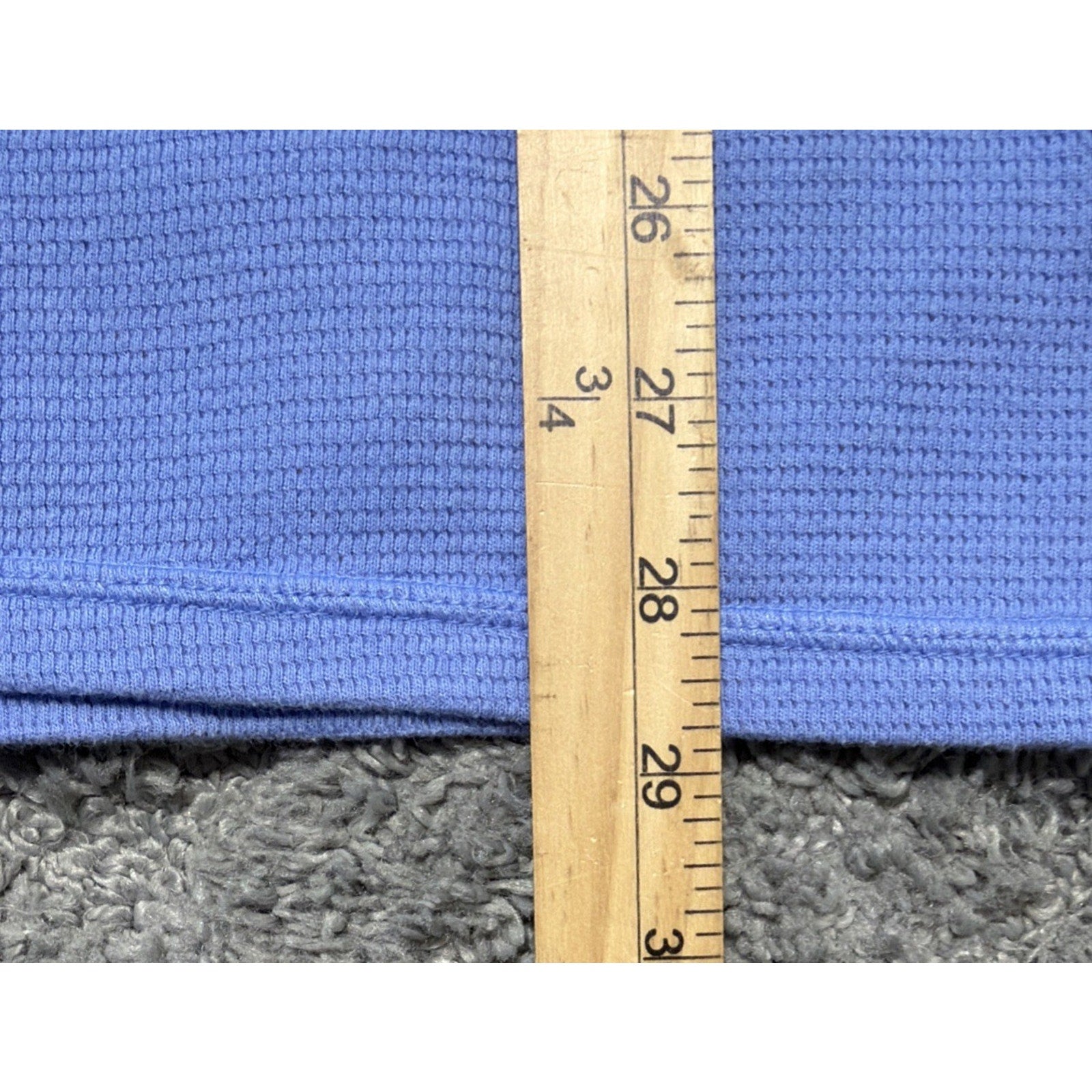 Polo Ralph Lauren Long Sleeve Crewneck Thermal Waffle Pullover Shirt Mens L