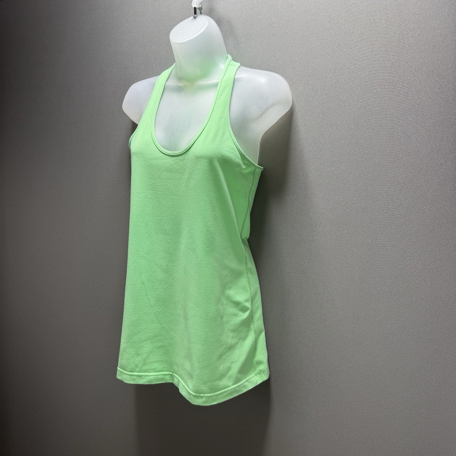 Lululemon Cool Racerback Tank Top Womens Green Athletic Yoga Running Workout