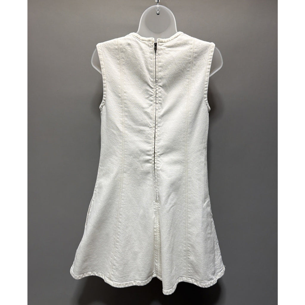 Abercrombie & Fitch Womens M Ivory The A&F Mila Mini Dress NWT