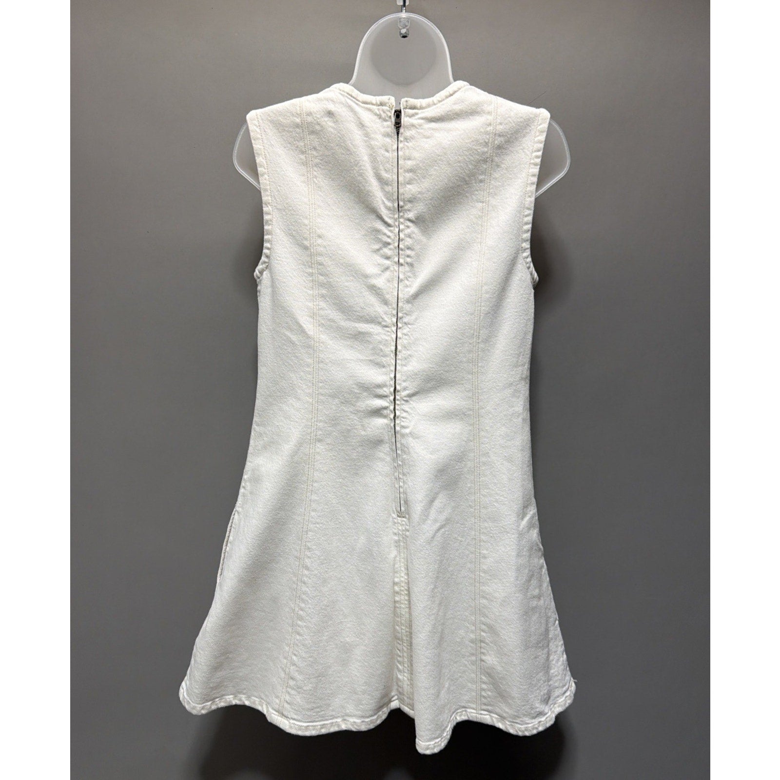 Abercrombie & Fitch Womens M Ivory The A&F Mila Mini Dress NWT
