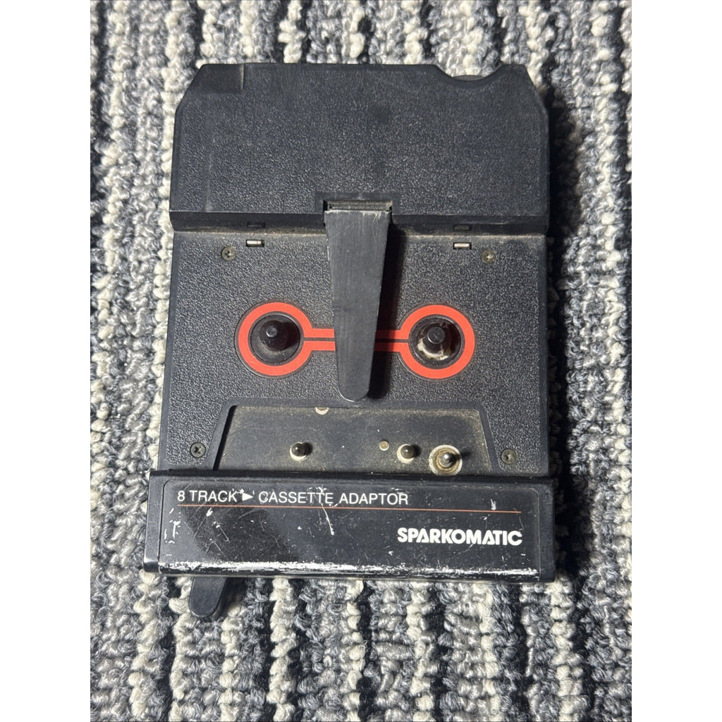 Vintage SPARKOMATIC 8 Track Stereo Cassette Adapter Made In Japan Model SCA-10
