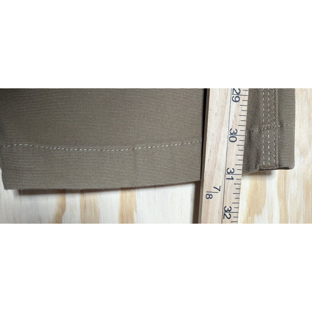 NOBLE OUTFITTERS Tug-Free Stretch Canvas Utility Pant Women's Sz 4 Coyote 24036