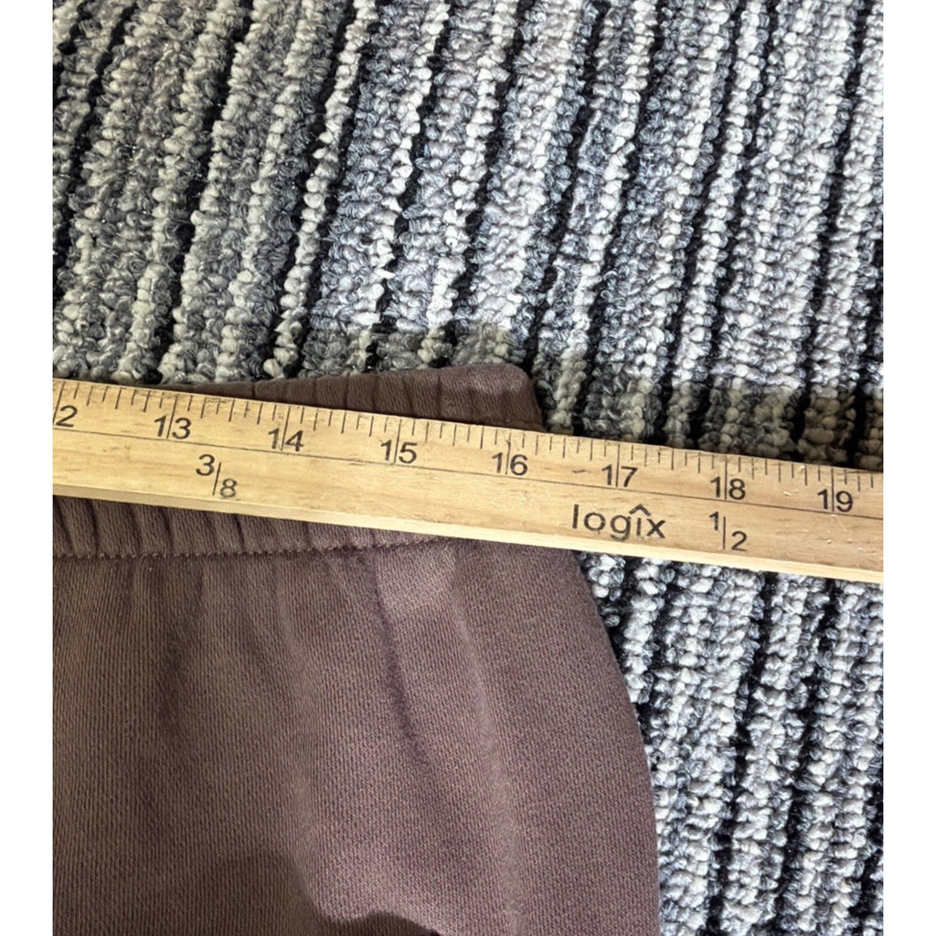 Levis Sweatpants Mens Large Brown Relaxed Fit Elastic Waist Fleece Joggers EUC