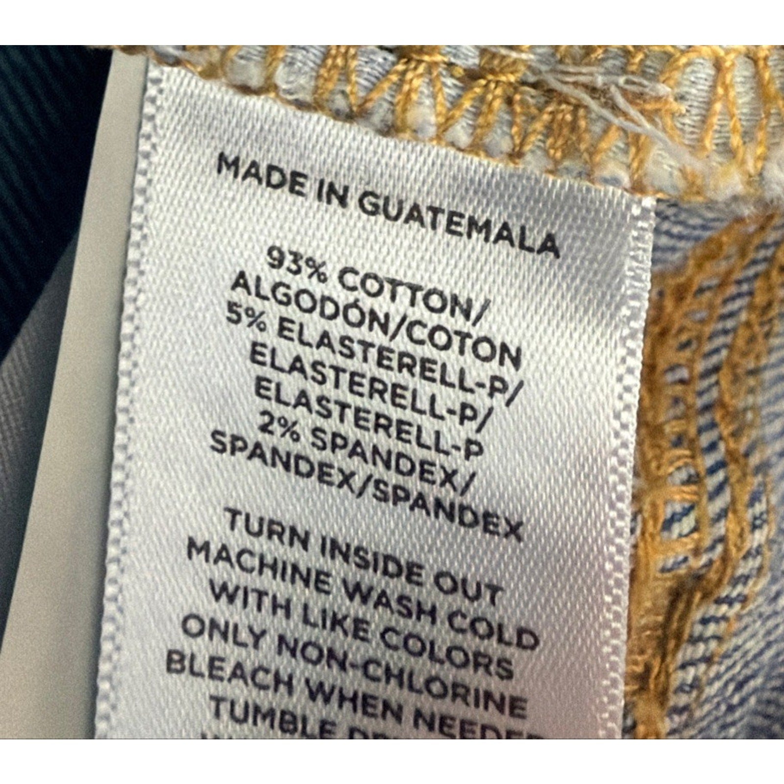 LOFT Patchwork High Rise Kick Crop Denim Jeans size 24x26.5