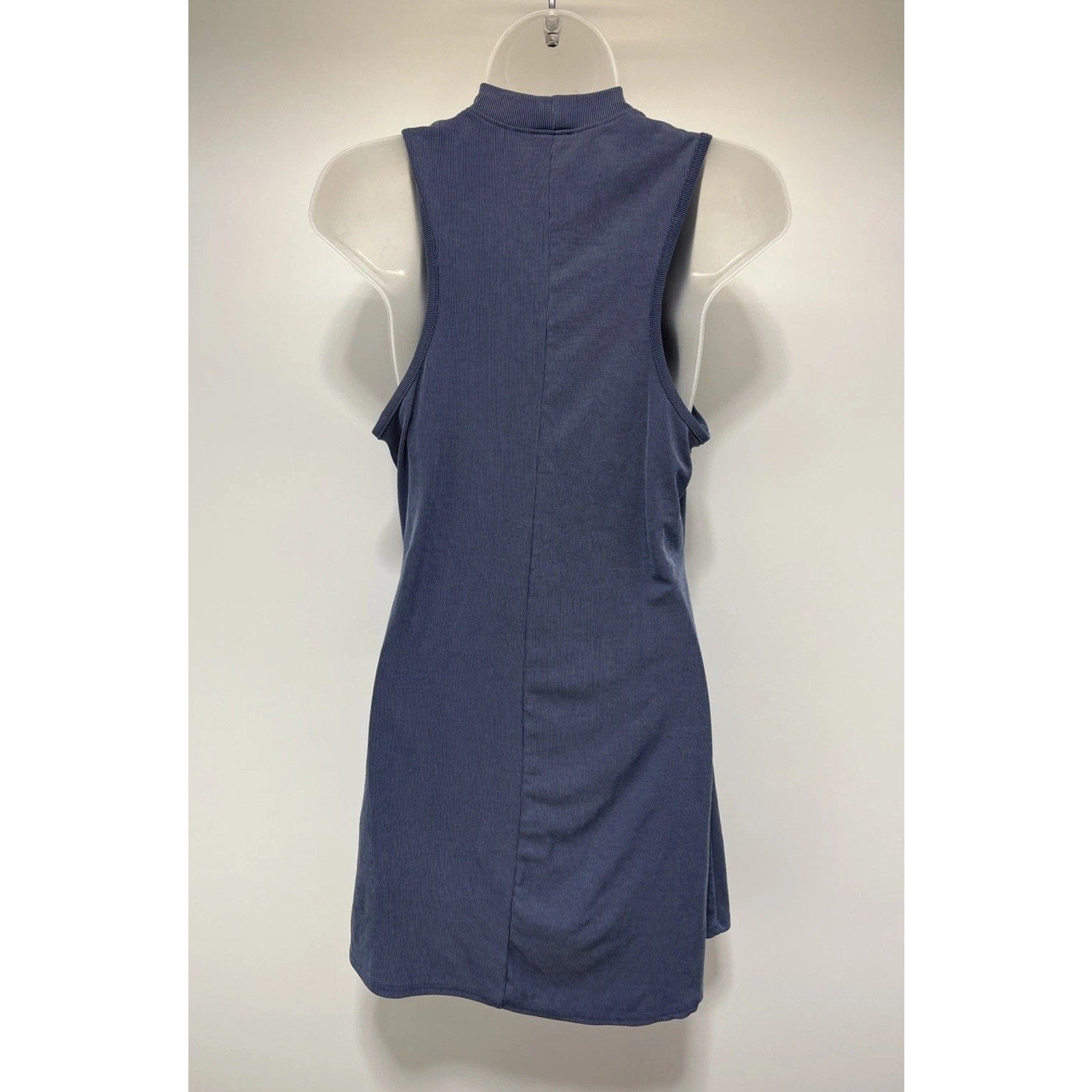 Harley Davidson Tunic Blue Embellished Rhinestones Heart And Soul Graphic Size M