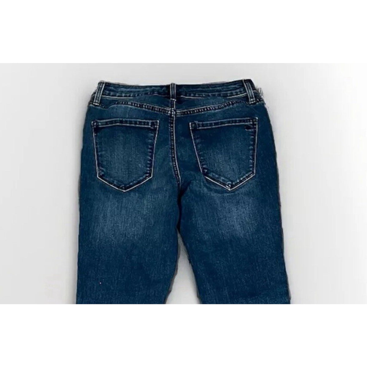 Jessica Simpson Adored High Rise Ankle Jeans- Medium Blue Color Size 27