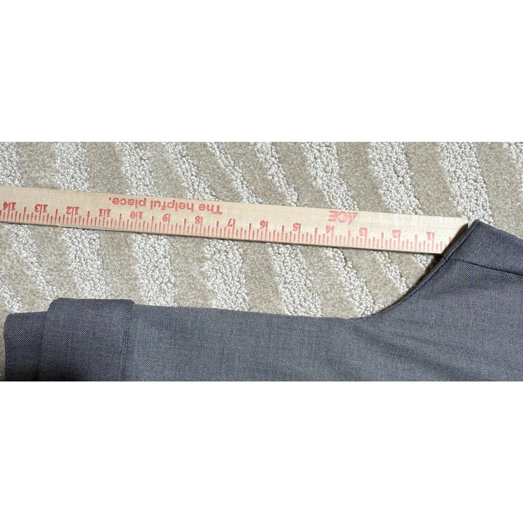 NWT Ryegrass Women Dress Pants Size 14 Gray Wide Leg High Rise