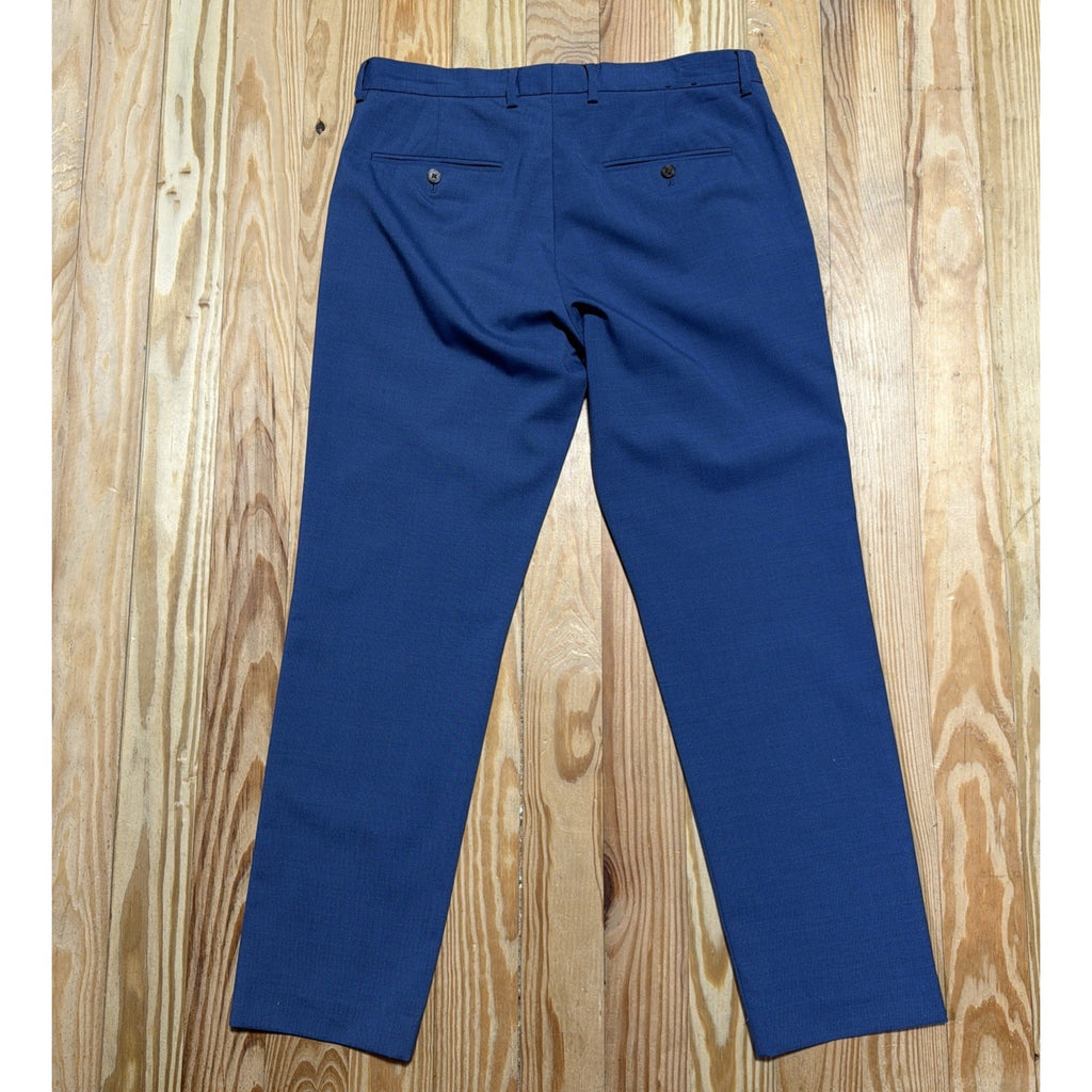 J Crew Thompson Flex Pants Men's Size 32x30 Blue Stretch Office Career