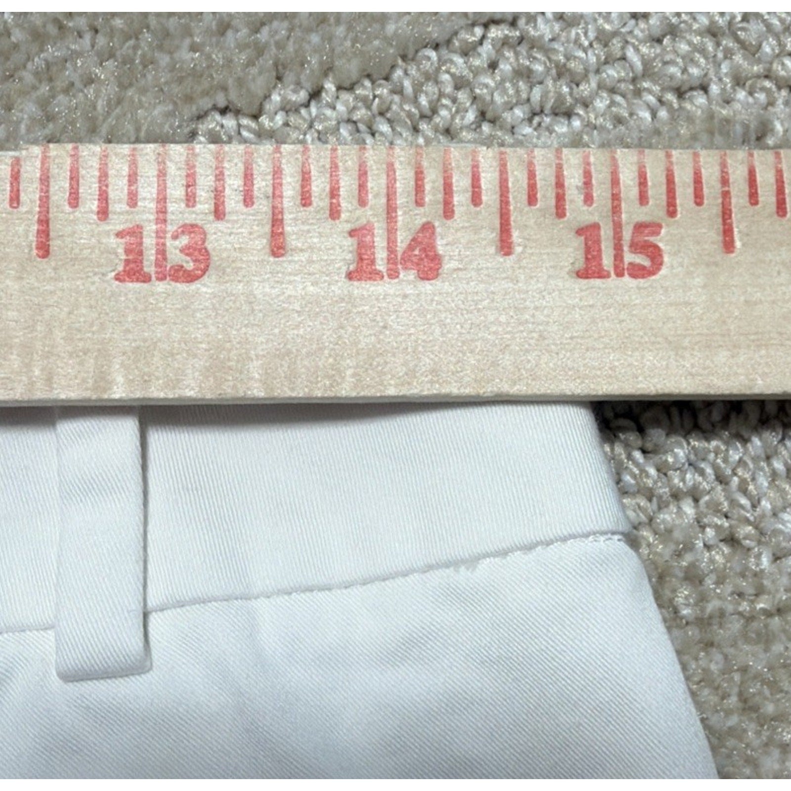 Ann Taylor Factory Signature White Straight Leg Cropped Pant Sz 2 Petite 29x22