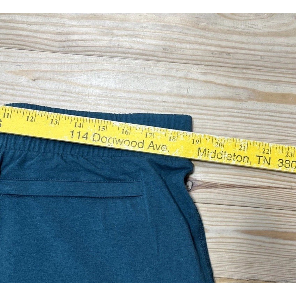 NWT Pair of Thieves Mens Fleece Lounge Shorts Green Drawstring XL