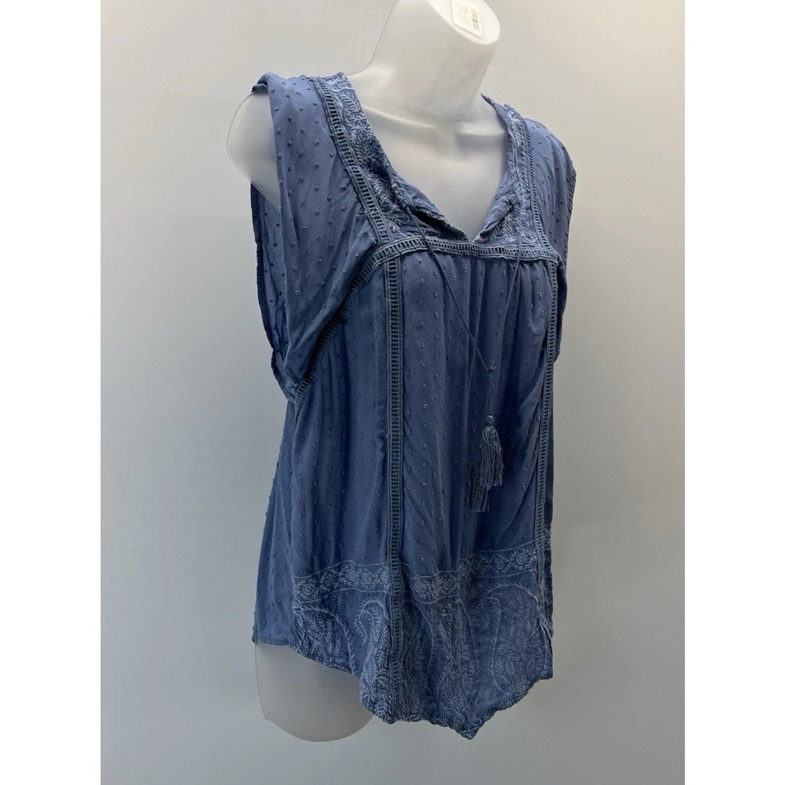 Knox Rose Peasant Blouse Size XS