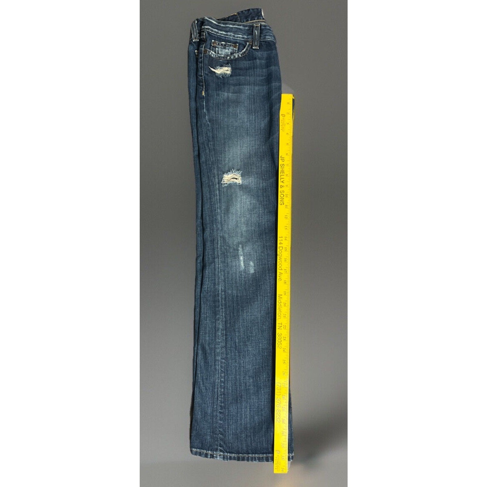 BKE Buckle Jeans Women's 27x33.5 Star 18 Stretch Bootcut Low Rise Med Wash Fade