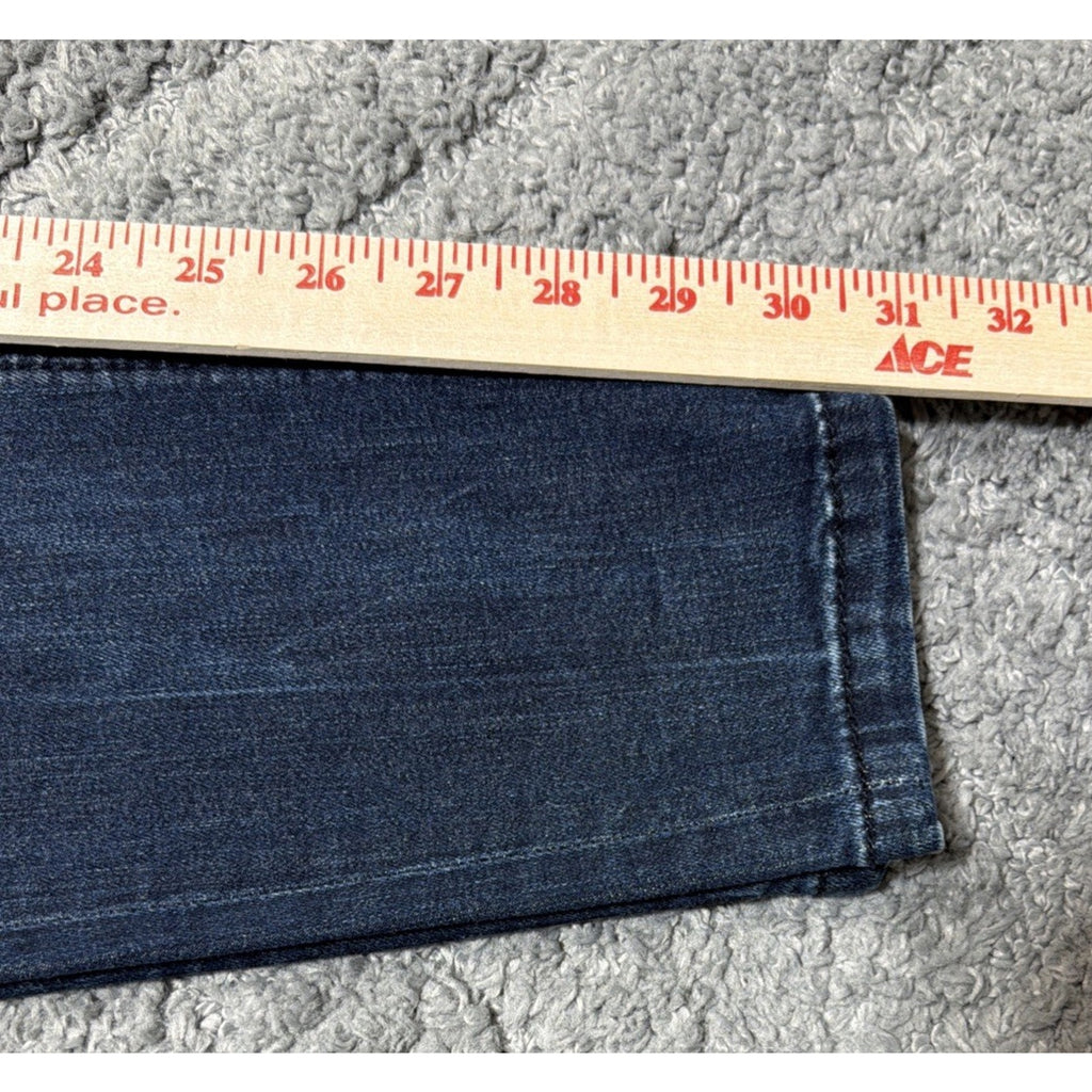 Miss Me Signature Skinny Womens Denim Blue Jeans Size 27 Dark Wash