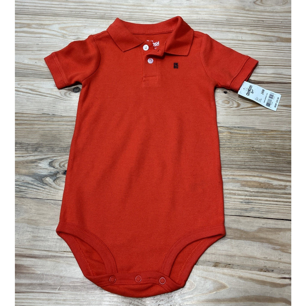 Baby Polo collared bodysuit by Osh Kosh - size 24 Months