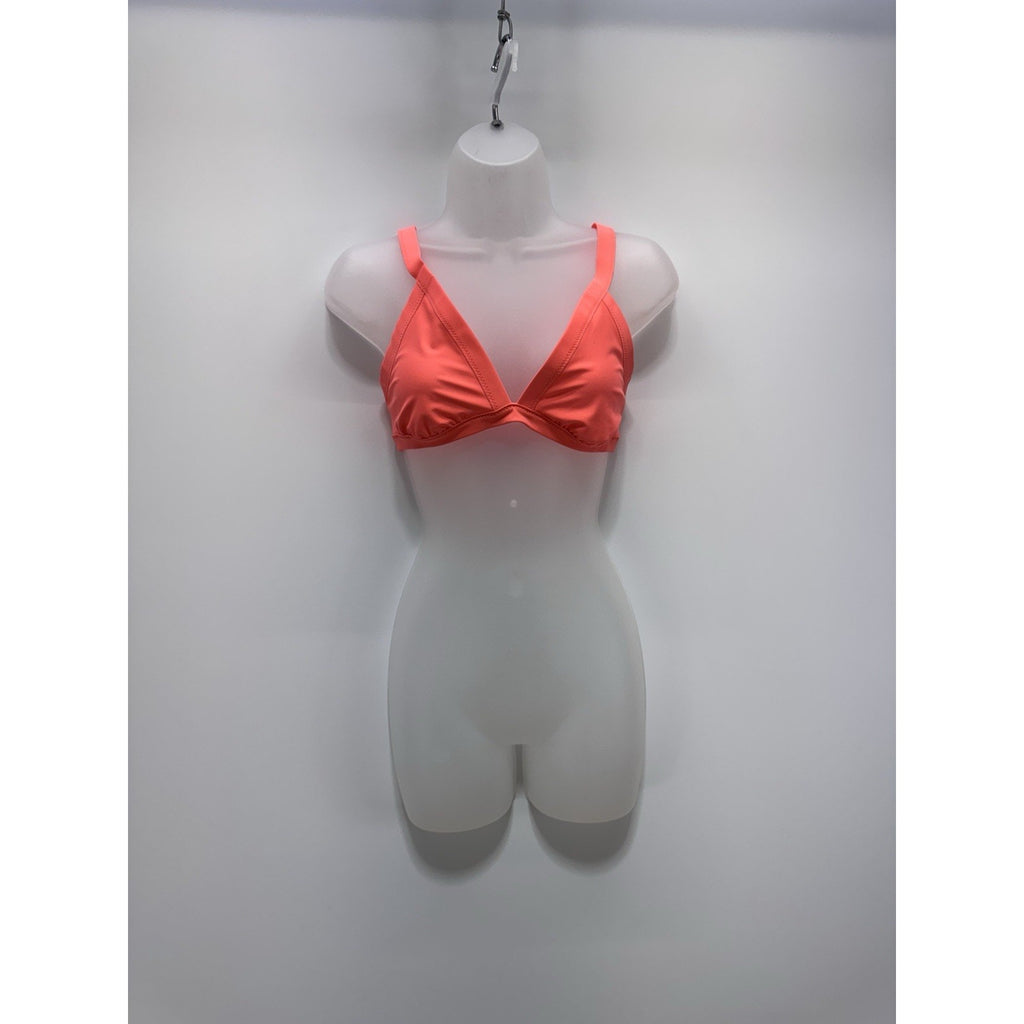 Lululemon Flow Y Sports Bra in a Bright Orange Coral Women’s Size 8