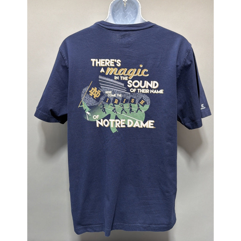 Notre Dame Fighting Irish Football 2017 The Shirt Men’s Size XL Crew Neck Blue