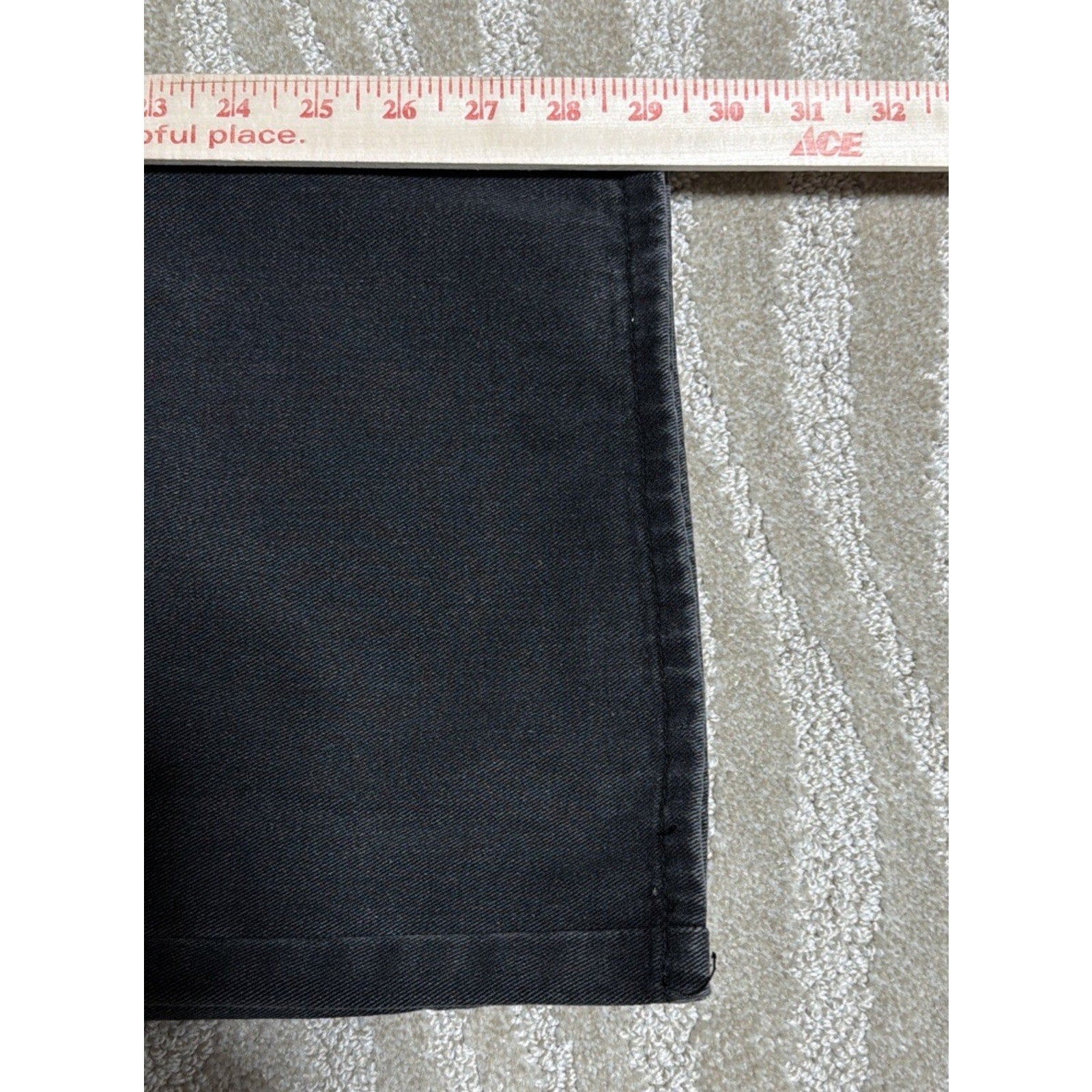 J FOR JUSTIFY Y2K Black Wide Leg Baggy Jeans Size 1 28x29