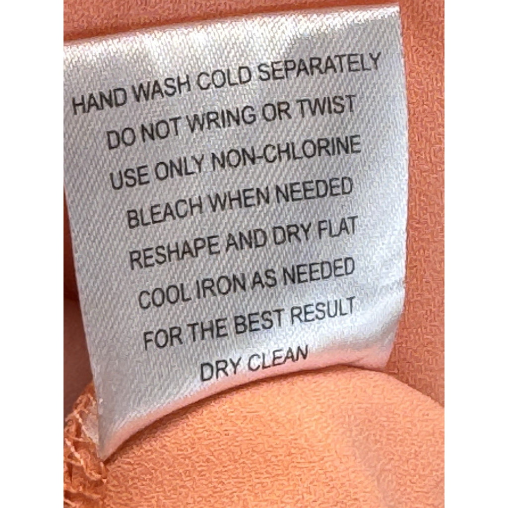 Pink Rose Open Back Guava Pink Slip Dress Size Large Sleeveless Tank Shift