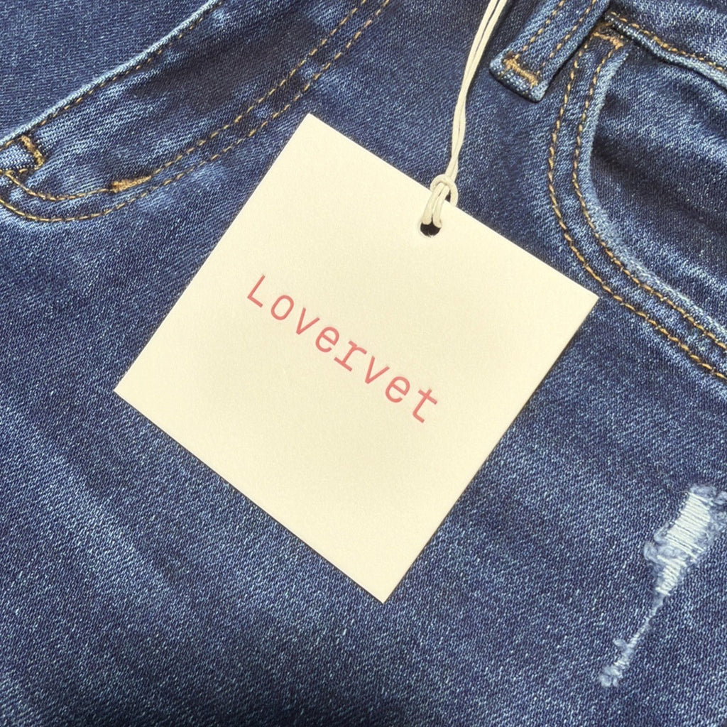 Lovervet By Vervet Jeans Women’s 30/11 Bootcut Distressed NWT Stretch