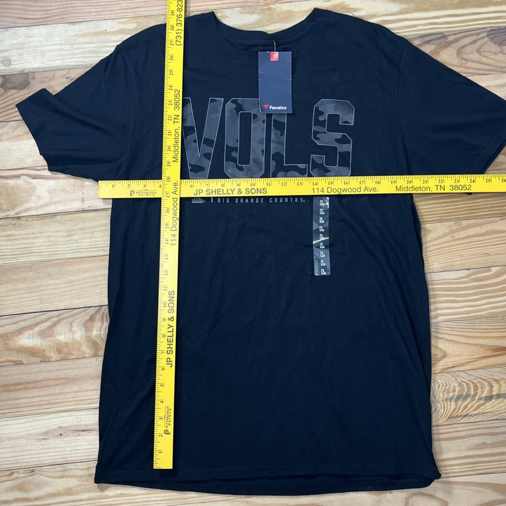 Tennessee Volunteers NCAA Large Fanatics Casual T-Shirt Gray New Men