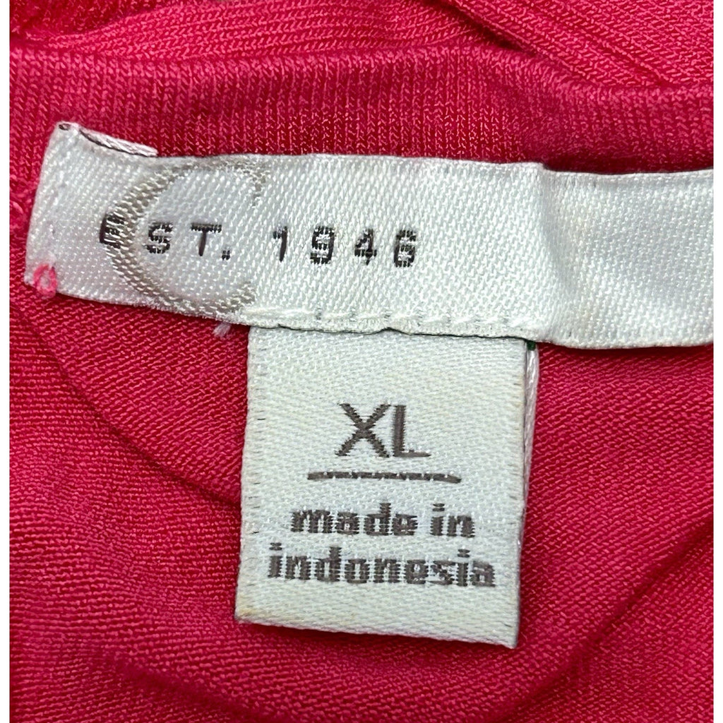 EST. 1946 Hot Pink Off The Shoulder Open Back Dress Woman’s Dress Size X-Large