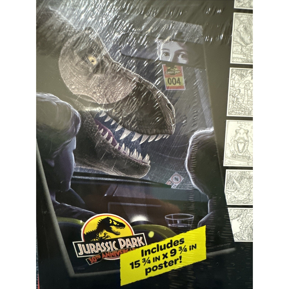 Jurassic Park 30th Anv: Crayola Art with Edge w/28 Coloring Pages & Poster