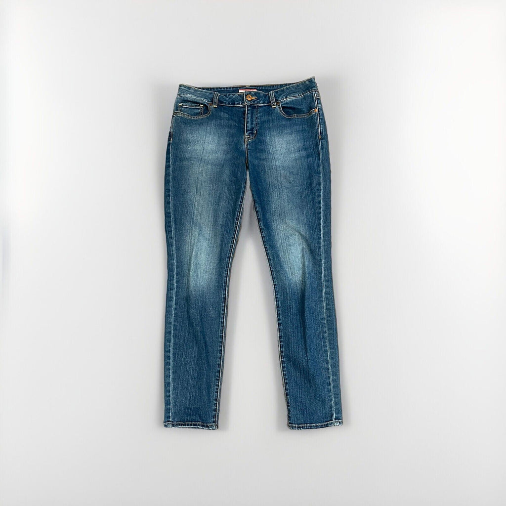 Tommy Hilfiger Jeans Women Size 5 Blue Luy Luy Stretch Skinny Jeans 32x30