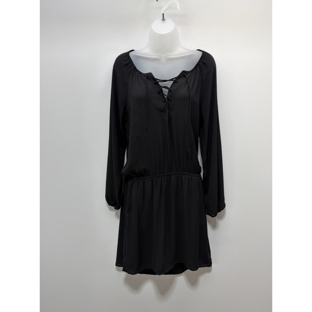 Express Black Polyester Lined Dress with Pockets - Size S- NWOT