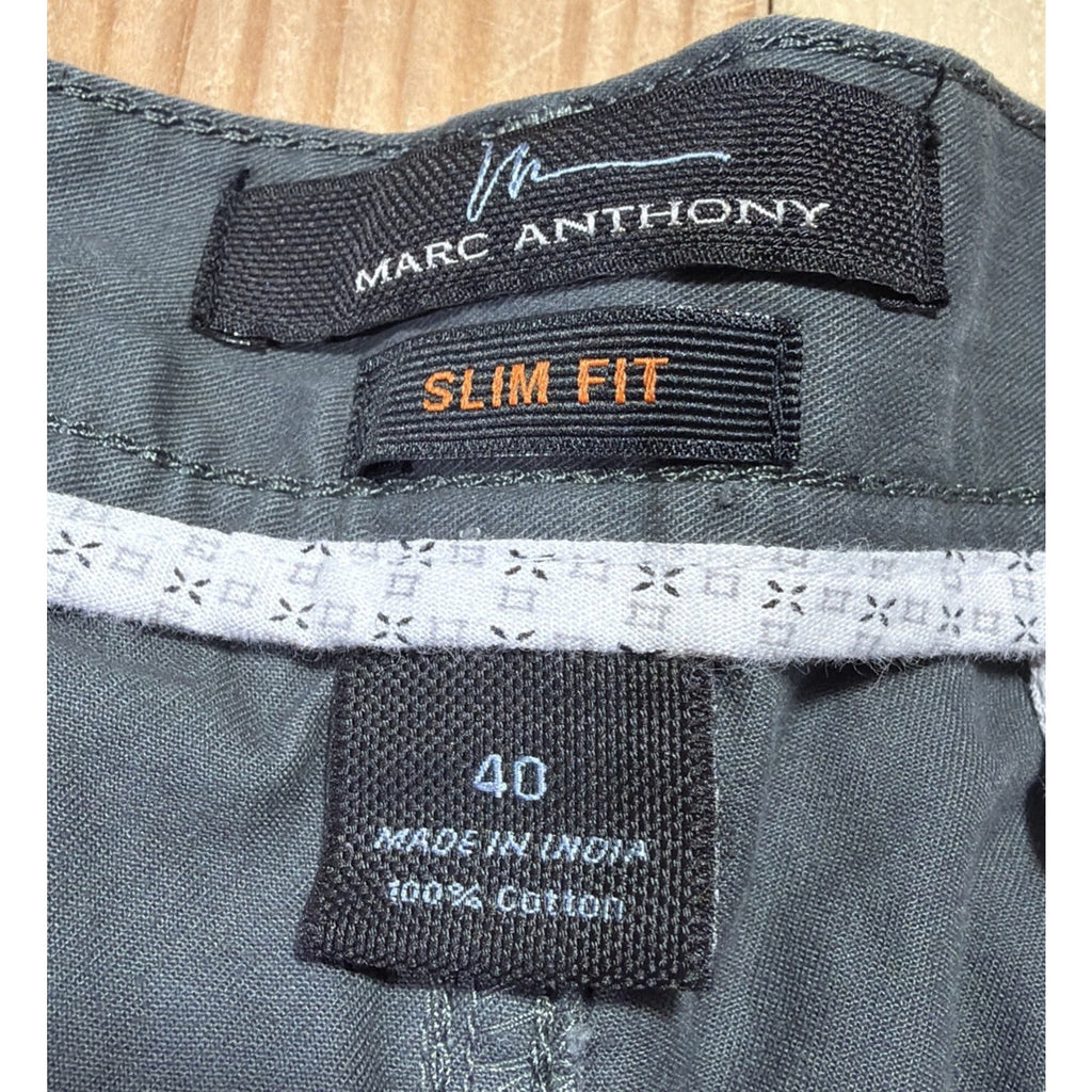 Men's Size 40 Marc Anthony Green Luxury Slim Fit Shorts